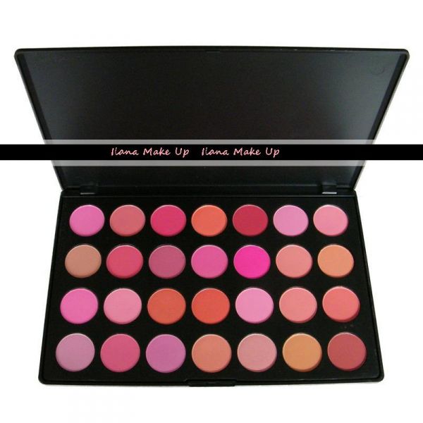 Paleta de Blush, 28 cores